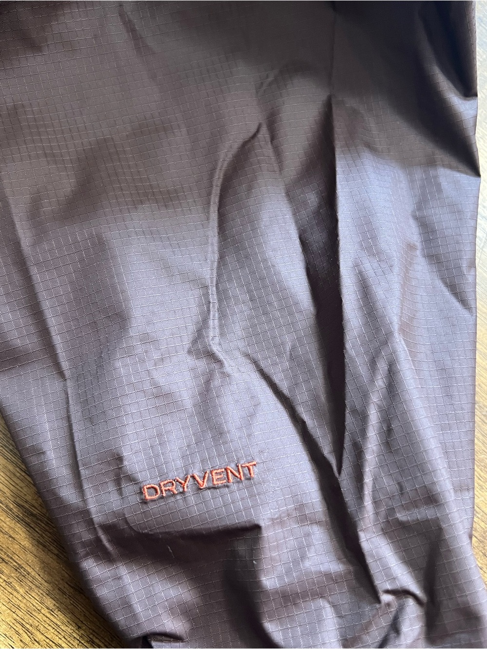 The North Face Dryvent Brown Camo Hooded Rain Jacket Men’s Medium - Picture 9 of 13